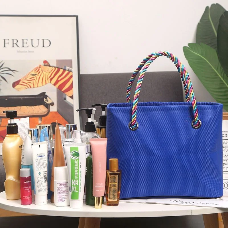 Портативная сумка для туалетных принадлежностей из ПВХ складная сливная корзина