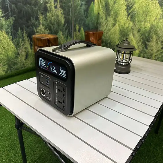 

Outdoor Camping 550W Backup Generator Solar Generator Solar Charging Lifepo4 Battery Portable Power Station