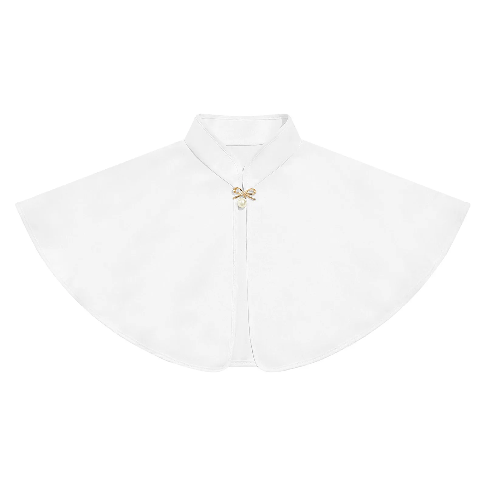 Детская элегантная шаль-накидка для девочек с цветочным рисунком брошь-болеро