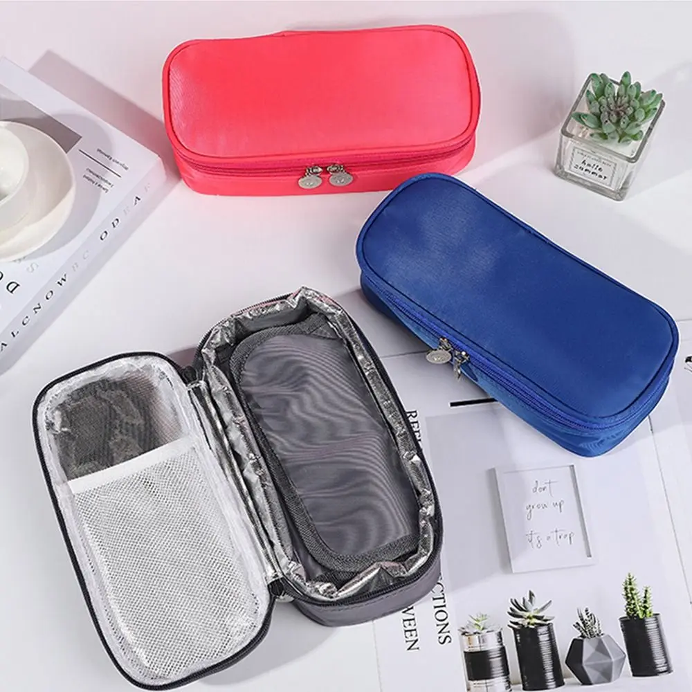 

Портативный диабетический карман без геля, охлаждающий мешок для инсулина, Оксфордский Термоизолированный медицинский охладитель, морози...