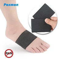 pexmen 2pcspair arch support brace compression cushioned plantar fasciitis sleeve inserts for heel foot care fast pain reli