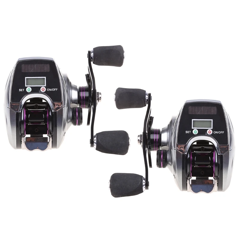 

Digital Display 8.0:1 High Speed Ratio Baitcasting Fishing Reel Line Counter Drop Shipping