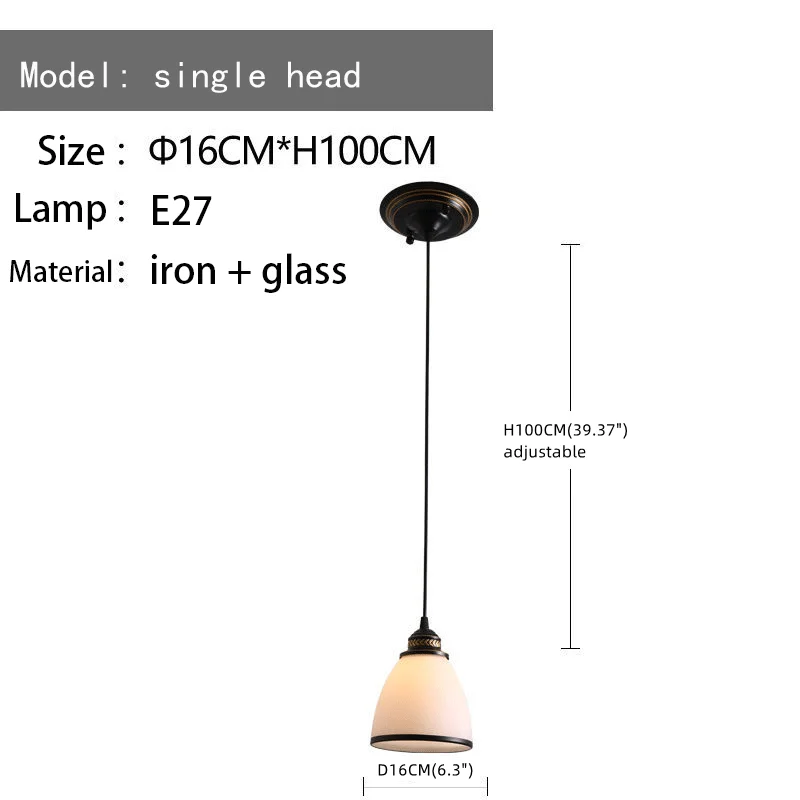 

JIAYOOR американская сельская ретро люстра