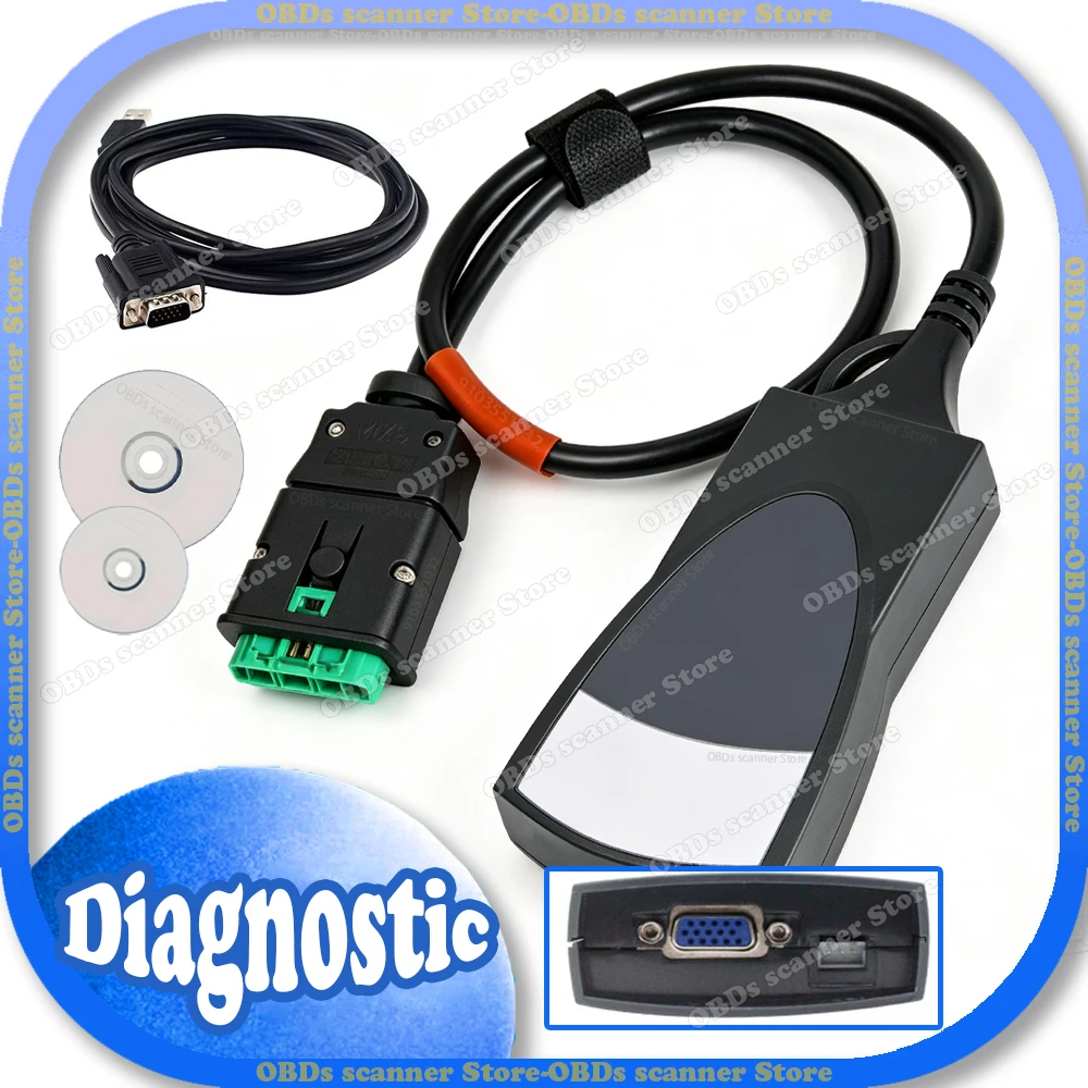 Фото Новейший Diagbox 9.150 Win PP2000 OBD2 Автосканер Lexia 3 J2534 Диагностический инструмент с неограниченной установкой кодов автомобилей №1