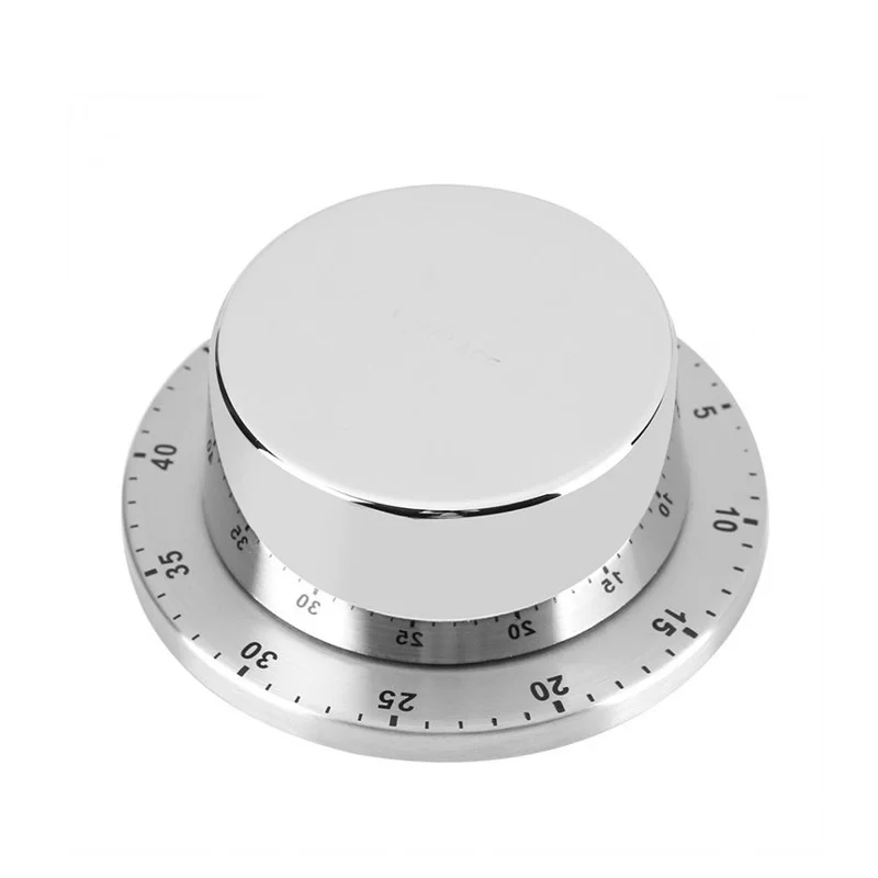 

10 шт., магнитные часы-будильник из нержавеющей стали