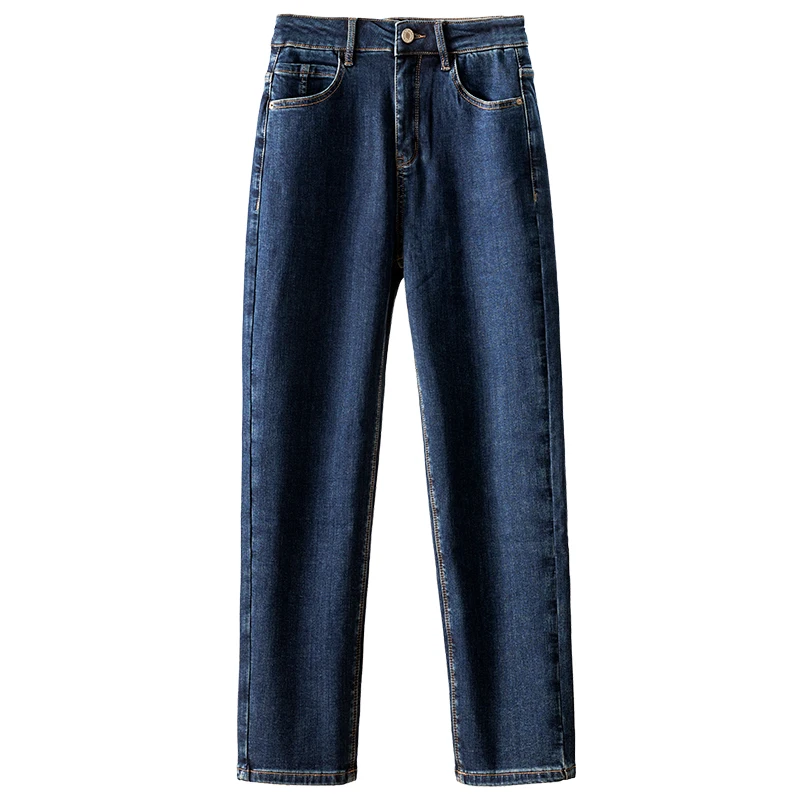 69.3% Cotton Ankle-Length Pants  Denim  Pantalones Vaqueros Mujer  Jeans Woman  HIGH Waist Casual  Zipper Fly  Winter 2022