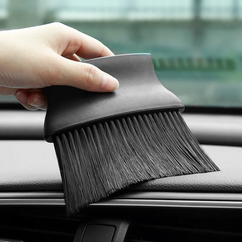 

Car Air Outlet Cleaning Brush Dashboard Air Conditioner Detailing Dust Sweeping Tools Auto Interior Home Office Duster Brushes