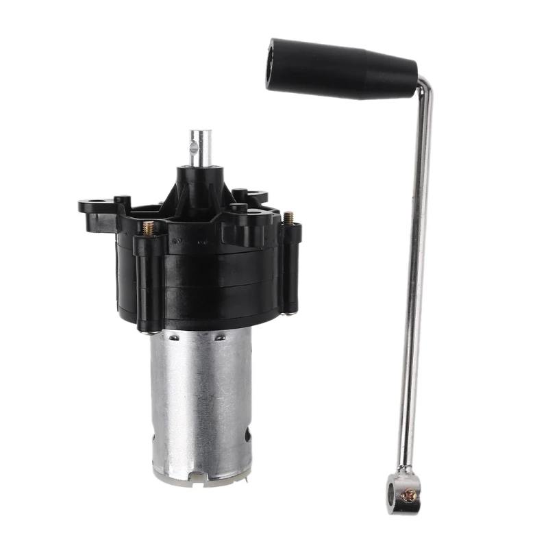 

Wind Hydraulic Generator Hand Crank Dynamo Miniature Hand Crank Emergency Energy Dynamo Motor M4YD
