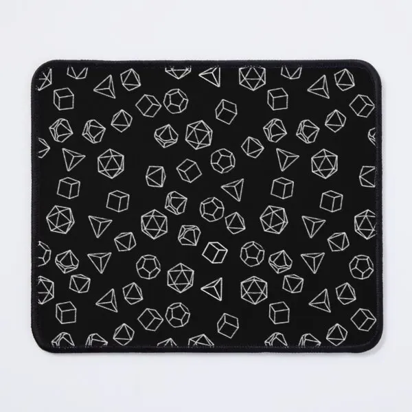 

Мужской компьютерный коврик для мыши, белый или черный цвет