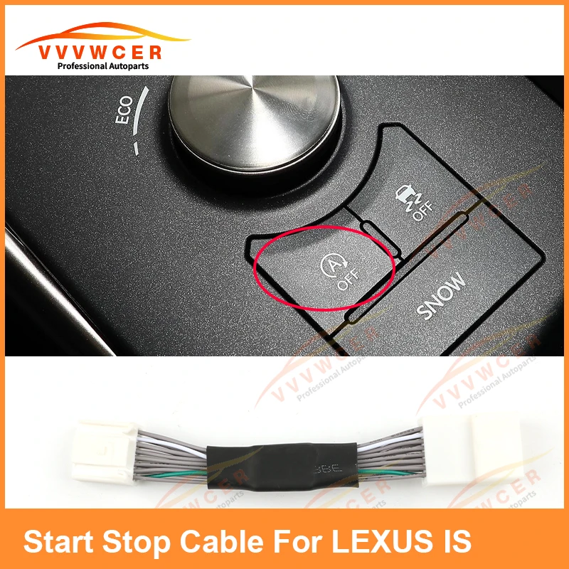 

For Lexus LS IS GS Car Auto Stop Start Engine System Eliminator Device Disable Cable Plug Stop Canceller