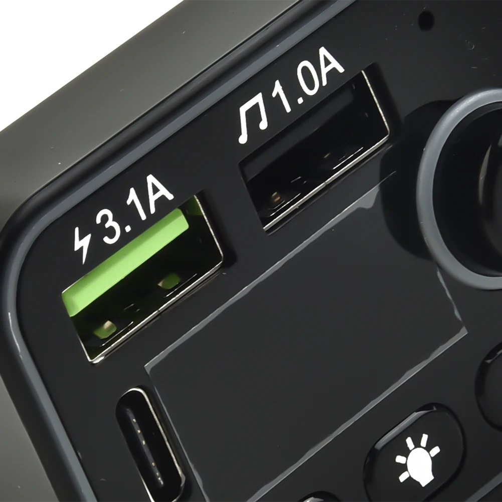 

FM-трансмиттер автомобильный с поддержкой Bluetooth 5,0 и USB Type-C