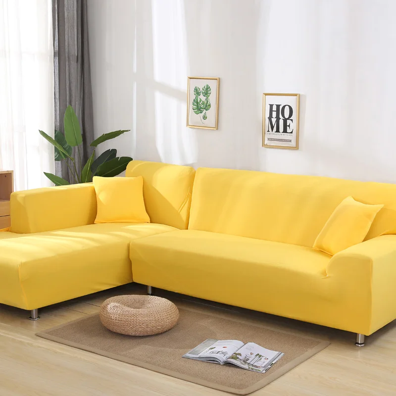 

Couch Slipcovers Elastica Material Solid Corner Sofa Covers Sofa Skin Protector for Pets Chaselong Cover L Shape Sofa Armchair