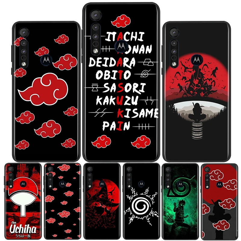 

Popular Anime NarutoFor Motorola Moto G G60 G60S G50 G40 G9 G10 E7i E6S Power Edge 20 E20 2021 X3 S Pro Black Phone Case