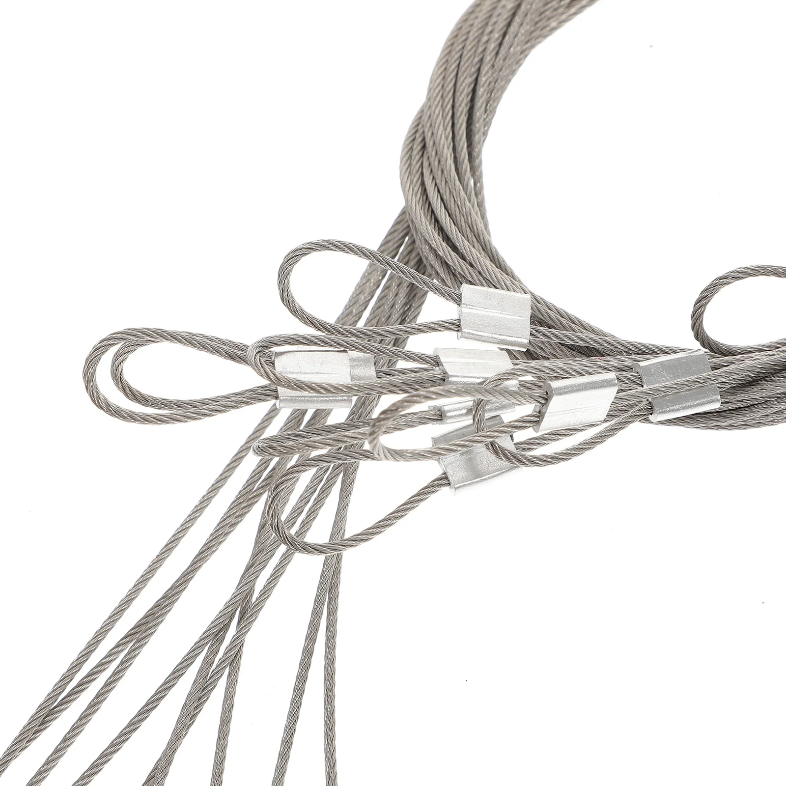 

Hanging Picture Wire Rail Kit Hooks Frame Molding Photo Mirror System Rope Hangers Steel Stainless Adjustable Light Hook