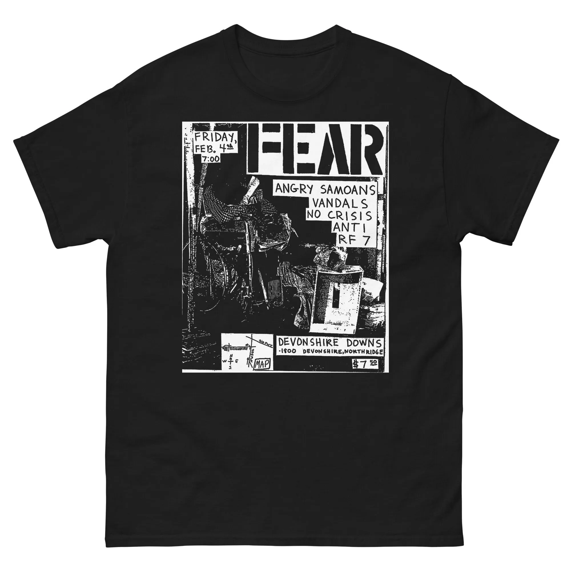 Классическая рубашка в стиле панк