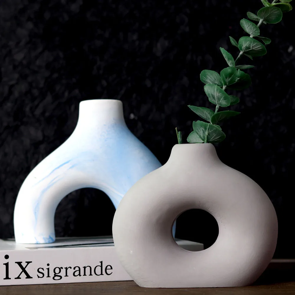 

Concrete Flower Pot Silicone Mold DIY Irregular Succulents Vase Making Plaster Epoxy Resin Candlestick Craft Molds Home Decor