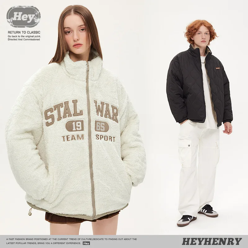 2023 New Winter Clothes Female Korean Casual Loose Hooded Student Cotton Jacket Streetwear Thickened Section Down Cotton Jacket