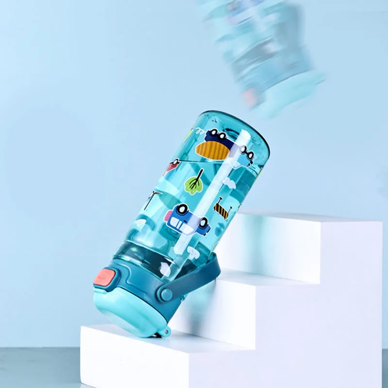 550 мл пластиковая соломенная чашка для воды Спортивная бутылка высокая стоимость