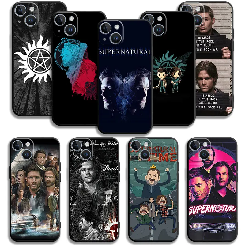 

Cellular Phone Case For iPhone 14 13 12 11 Pro Max 6 6S 7 8 Plus X XS XR 12 13 Mini Soft Silicone Case Supernatural Tv