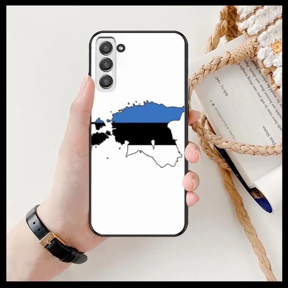 Чехол с эстонским флагом для телефона SamSung Galaxy s6 s7 S8 S9 S10E S20 S21 S5 S30 Plus fe 5G Lite Ultra Edge on.