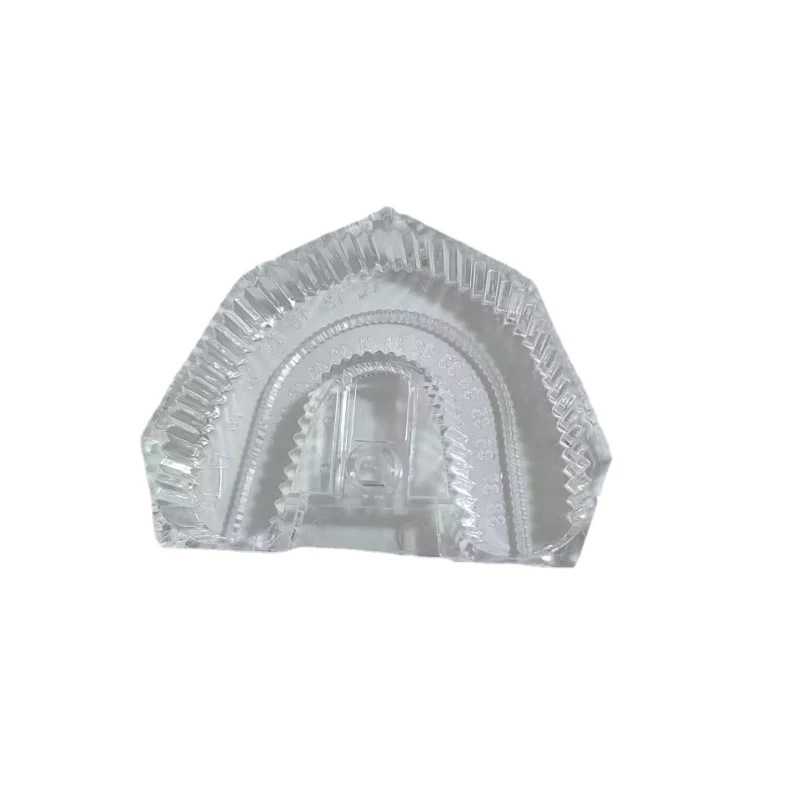 

Dental Lab Material Transparent Strong Plastic Disposable Sectioned Base Box Clear