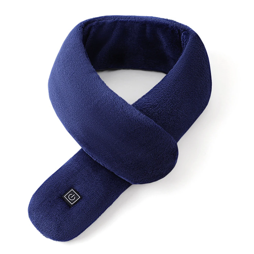 1x мужской и женский зимний шарф с умной зарядкой подогревом универсальный защита