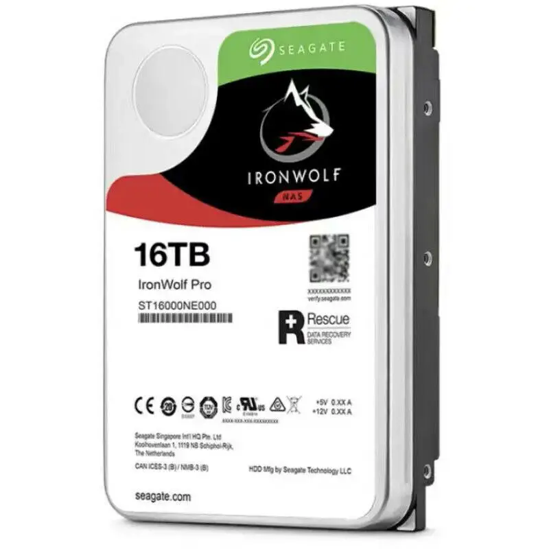 

FOR Seagate IronWolf Pro 16TB Internal 7200RPM 3.5" (ST16000NE000) HDD NEW