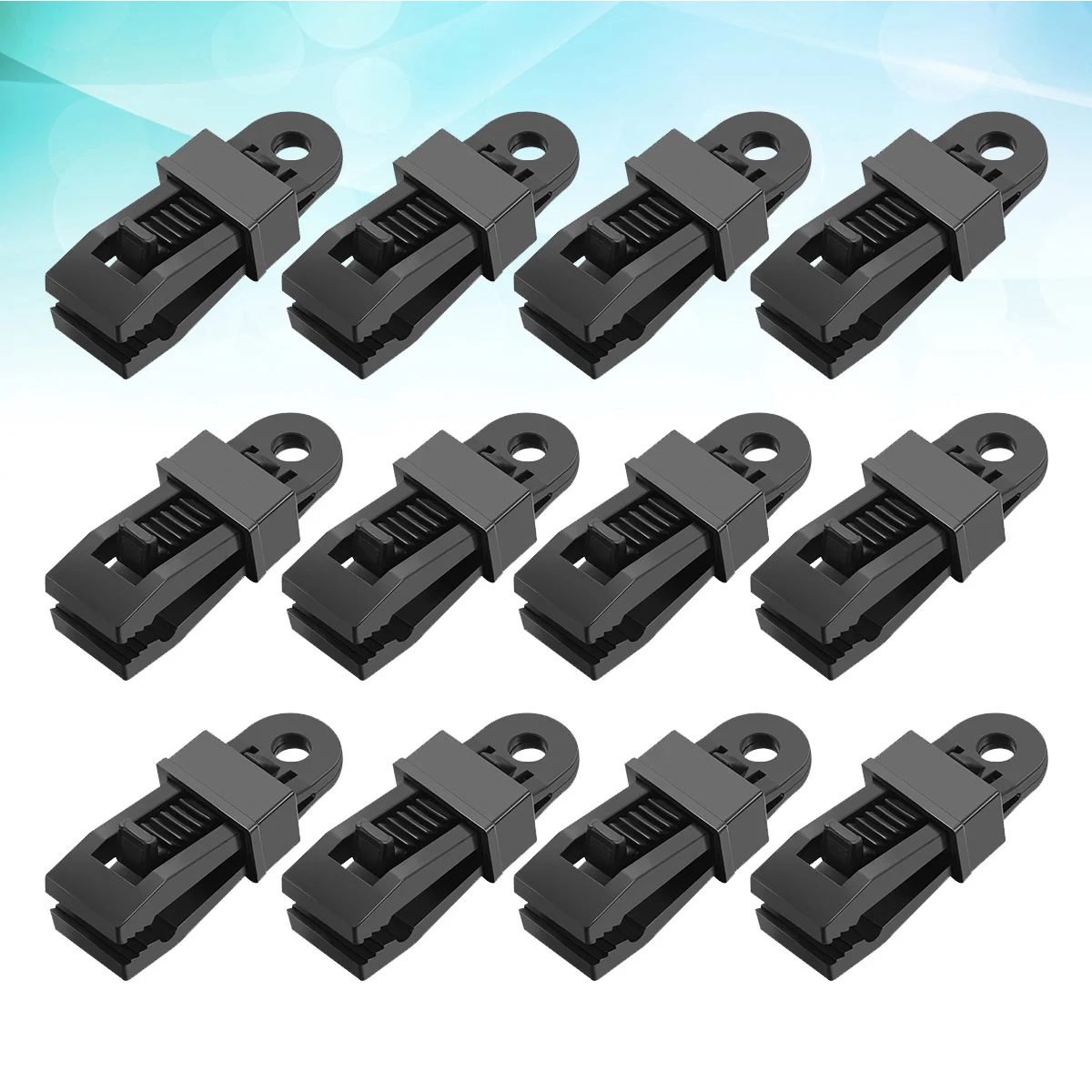 

25 шт., пластиковые зажимы для тентов