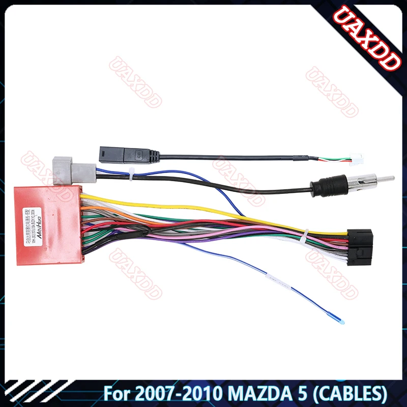 

9-дюймовый автомобильный радиоприемник для MAZDA 5 2007-2010, Android, стерео, аудио экран, мультимедийный видеоплеер, кабели навигации, жгут, рамка