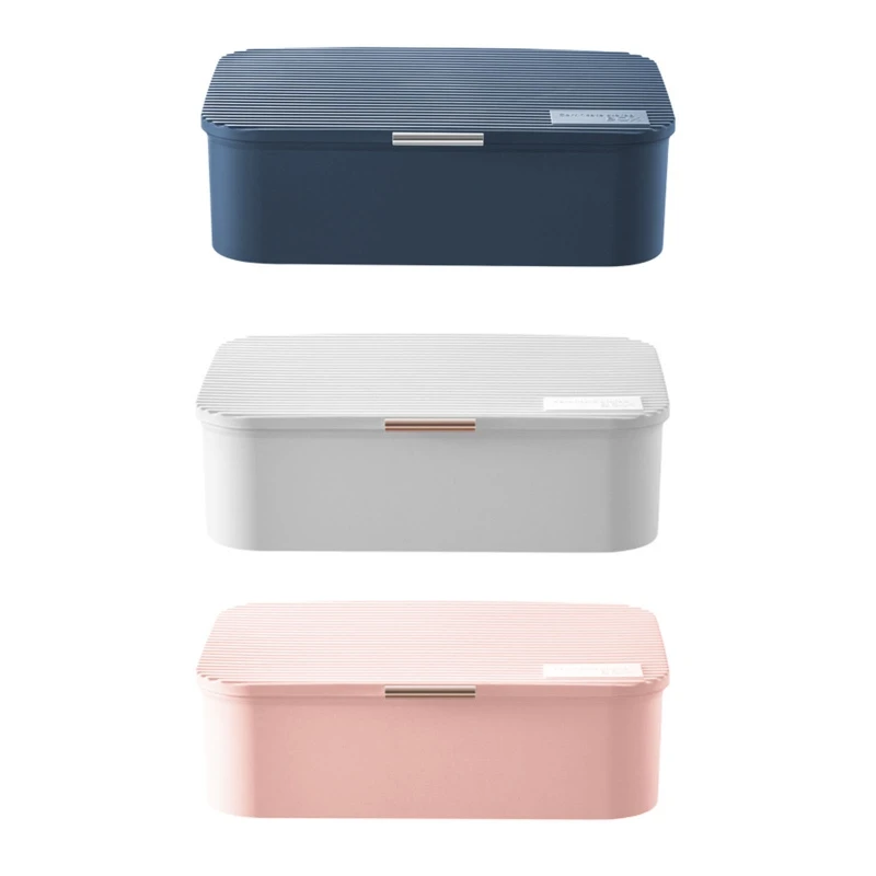 

File Storage Box Large Capacity Organizer for Certificate Durable Moisture Proof Anti Dust Document Container Detachable