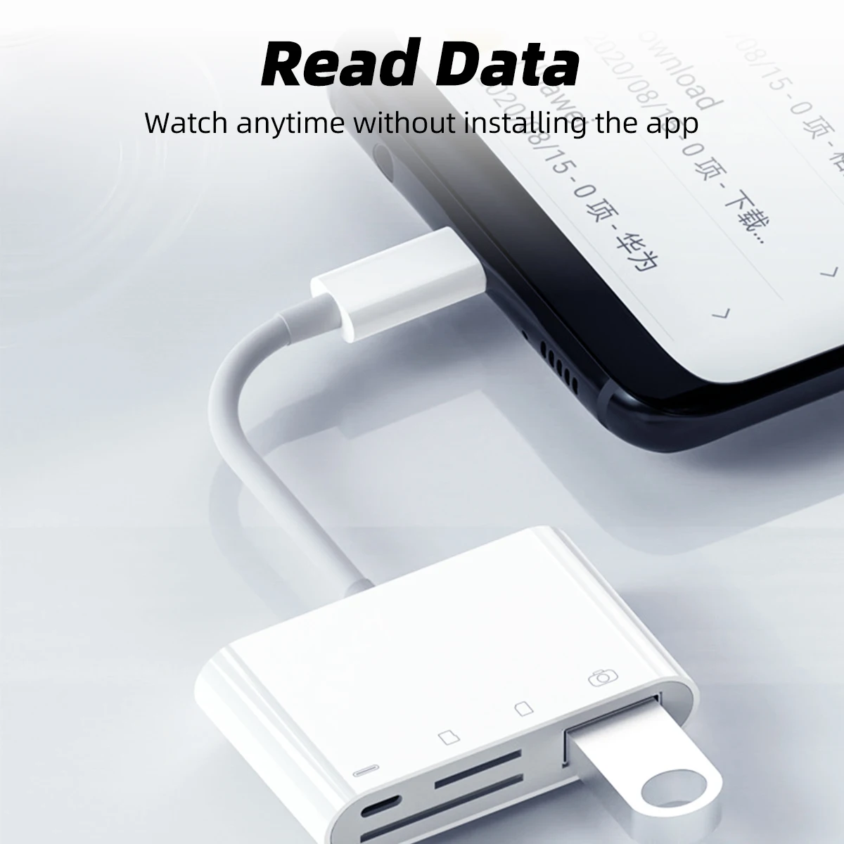 SD Card Reader USB C Card Reader 4 In 1 USB 3.0 TF Type C SD Smart Memory Card Reader High Speed Type C OTG Flash Drive Adapter