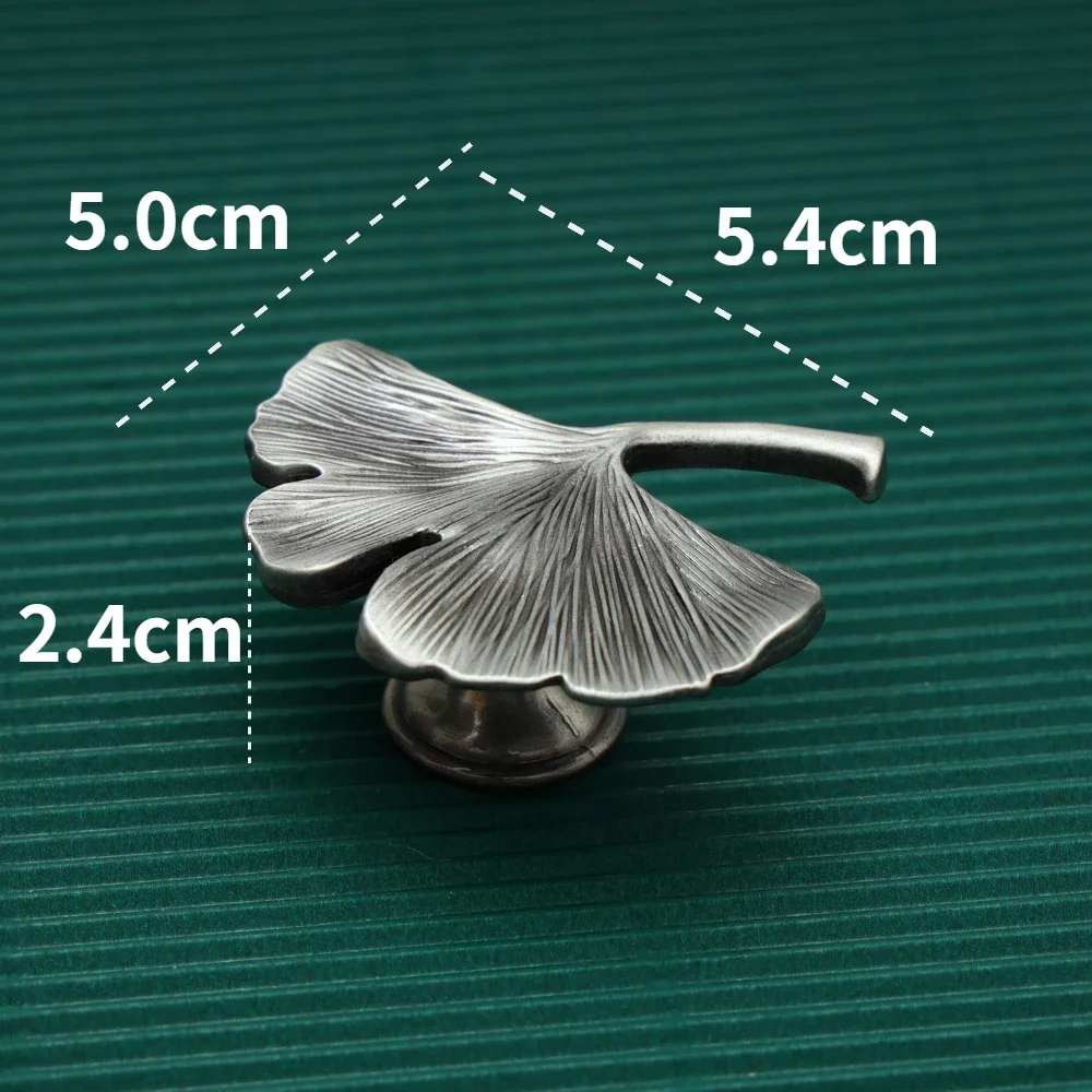 

Ручка для мебели под старину, ручки для шкафов и ящиков в стиле ретро, из цинкового сплава, в форме пчелиных листьев, для шкафа