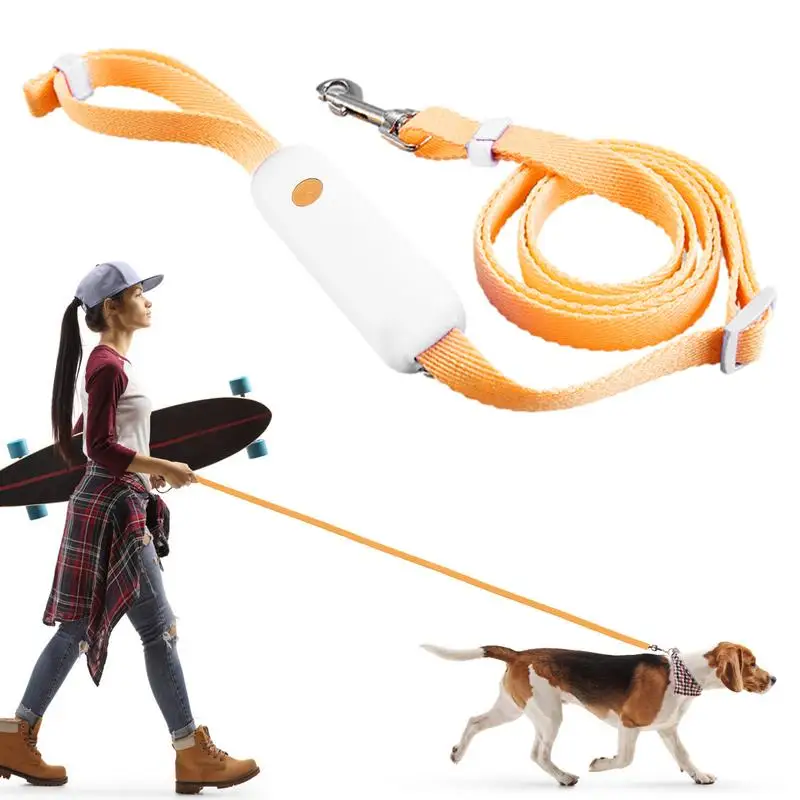 Leash For Walking Dogs Outside 165cm Length Adjustable Pet L