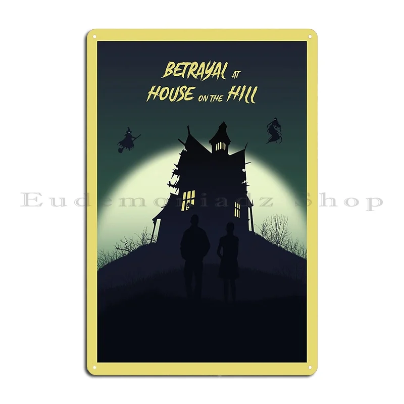 Металлический минималистичный постер для домашнего кинотеатра Предсказание