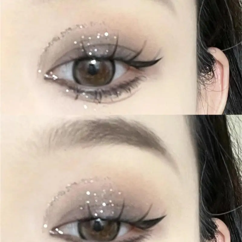 A Drop Of Tear Eye Shadow Fit Skin Tears Flash Monochrome Liquid Eyes Shining Shiny And Charming E