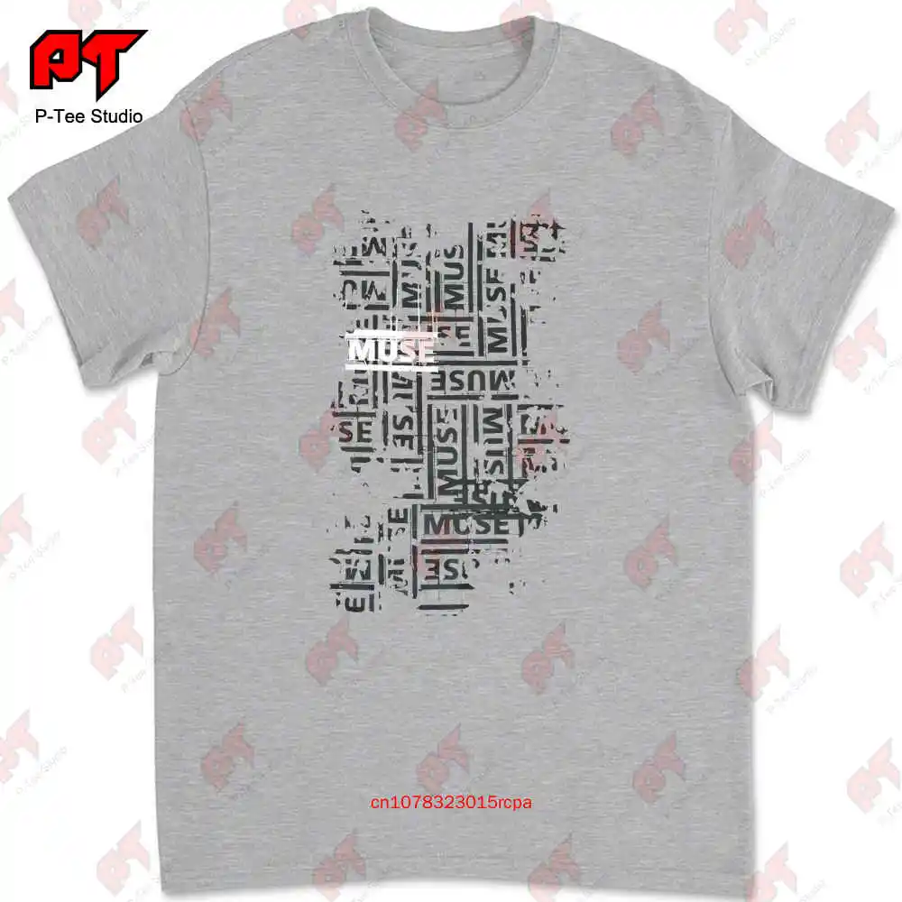Muse футболка с повторным именем логотипа X9XZ