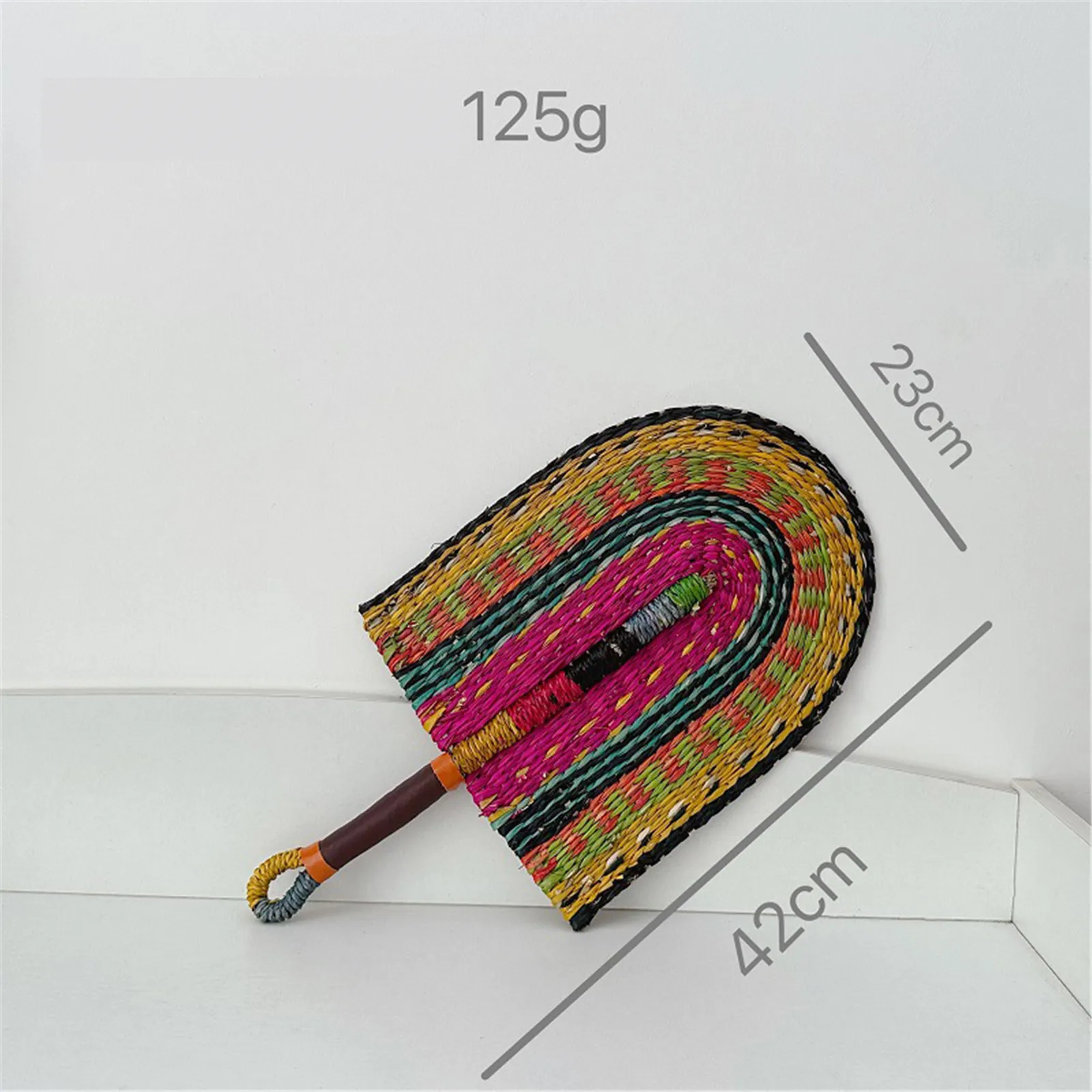 Соломенный веер настенное украшение трава ручная работа подвесные украшения для