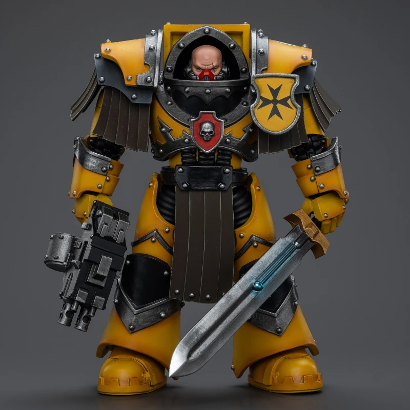 JOYTOY 1/18 аниме Warhammer 40k фигурки императорских кулаков Legion Cataphractii Terminator Squad модель