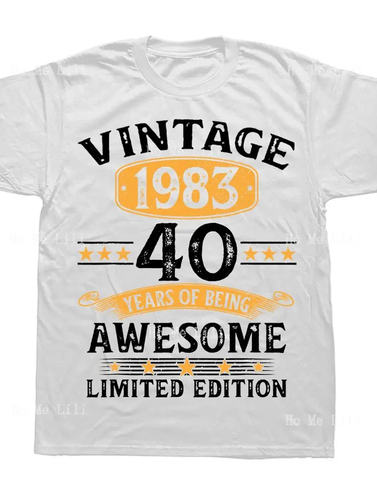 birthday shirt – 40 birthday con gratis en AliExpress version