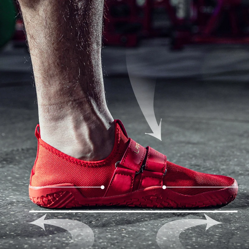 Powerlifting Deadlift Sumo Slippers Yoga Gym Beach Sports Shoes Sumo Sole Portable Sneakers Soft Bottom Training Footwear