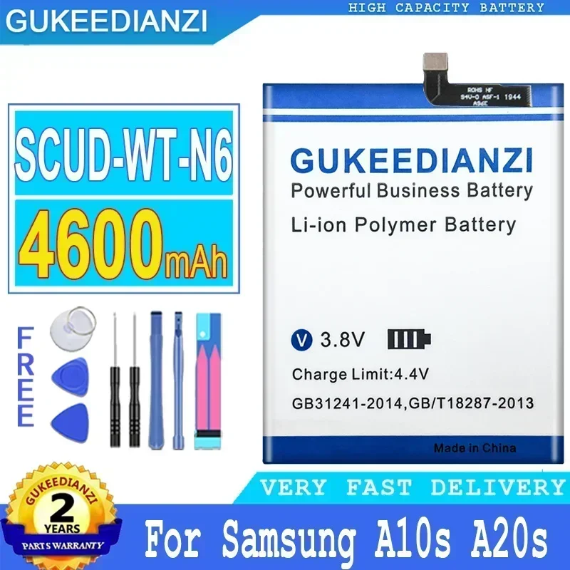 Аккумулятор мобильного телефона 4600 мАч SCUD-WT-N6 для Samsung Galaxy A10S A20S SM-A2070 A207F/M A107F/DS