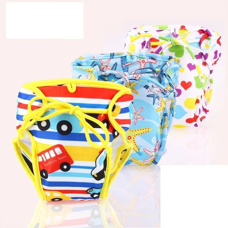 

Baby Swimsuit Boy Cute Cartoon Leak Proof Swimming Trunks Children Infant Girl Swimsuit