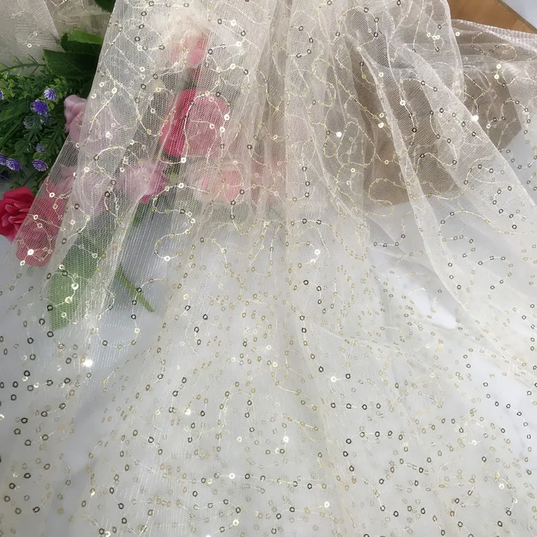 Прозрачная сетка серебристые и белые блестки кружевные аксессуары свадебное
