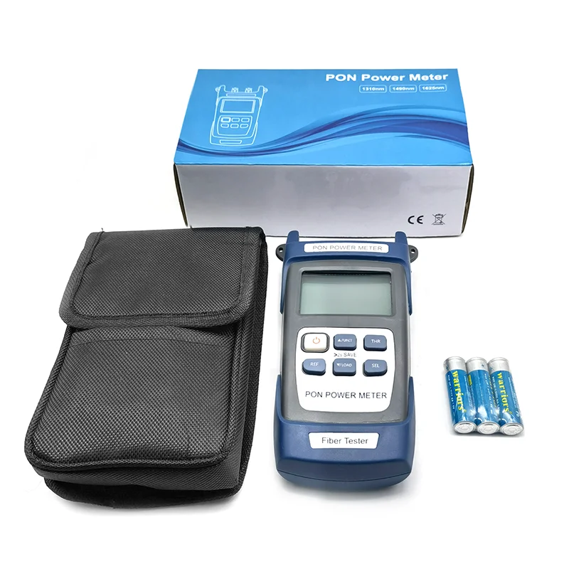 Оптический измеритель мощности PON с длиной волны тестирования сети (1490 нм/1550 нм/1310