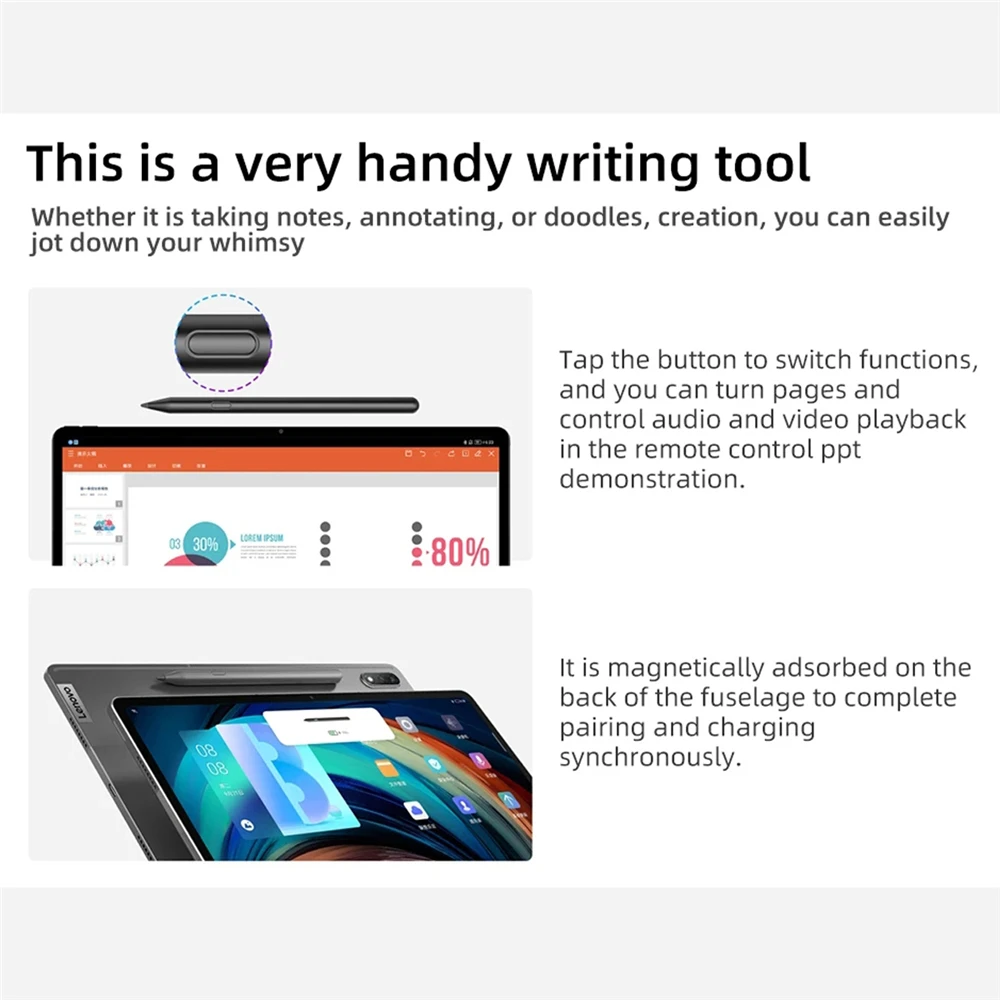Стилус для планшета Lenovo P11 Pro 2022 11 2 TB132FU Для Xiaoxin Pad 12 6 TB-Q706F/Pad 7 snapdragon870