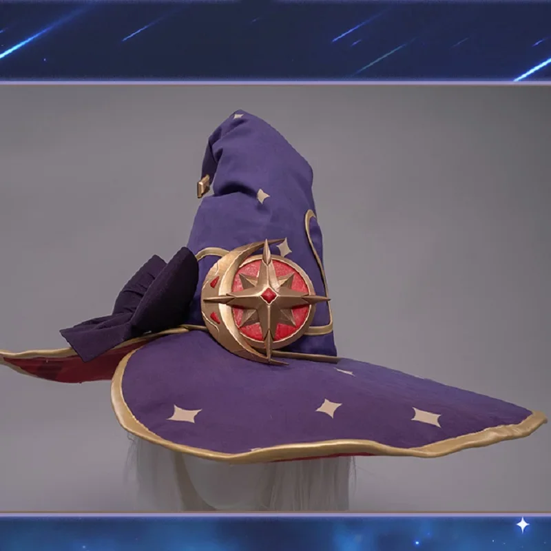 В наличии UWOWO Game Genshin Impact Mona Megistus Косплей-костюм Enigmatic Astrologer костюм на Хэллоуин