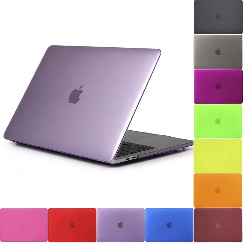

For Mac Book Air 13 Case Crystal Protector Case for Macbook Air Pro 14 16 2021 A2485 A2442 Retina 12 15 M1 13 A2338 A2159