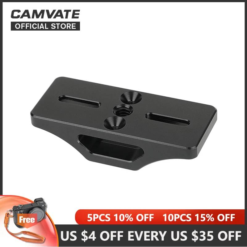 Адаптер-удлинитель CAMVATE с винтами M3 для преобразователя Micro сигнала BlackMagic, HDMI в SDI 3G, аксессуары для камеры