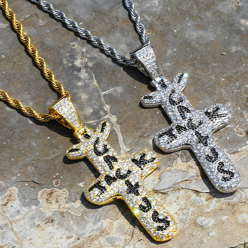 Цепочка с подвеской в стиле хип-хоп для мужчин и женщин модное ожерелье кулоном