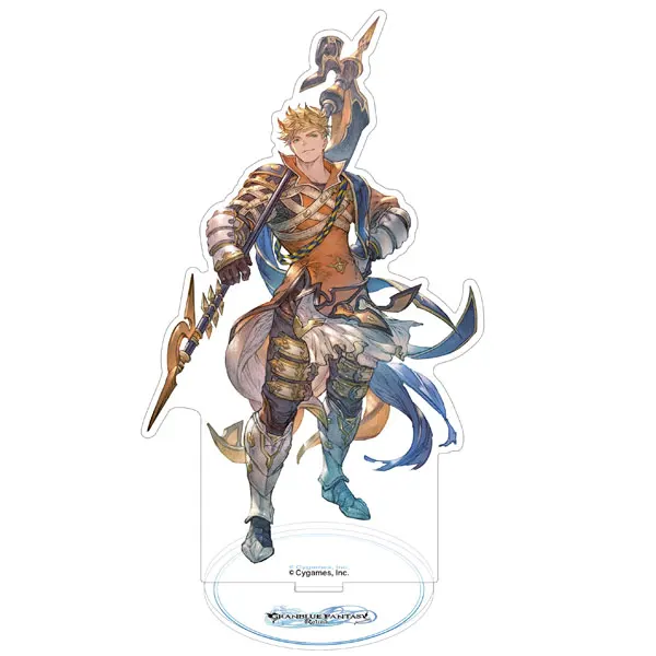 Фото Новый аниме GRANBLUE FANTASY Relink, акриловая фигурка, акриловая фигурка-подставка, игра, мультяшная фигурка, декор для рабочего стола, игрушка для друга, подарок №3
